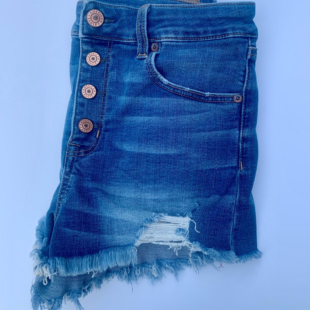 AE high-rise shorties